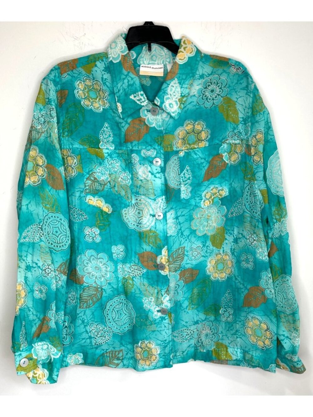 Alfred Dunner Light Weight Jacket Cruise Summer Women Plus Size 18W